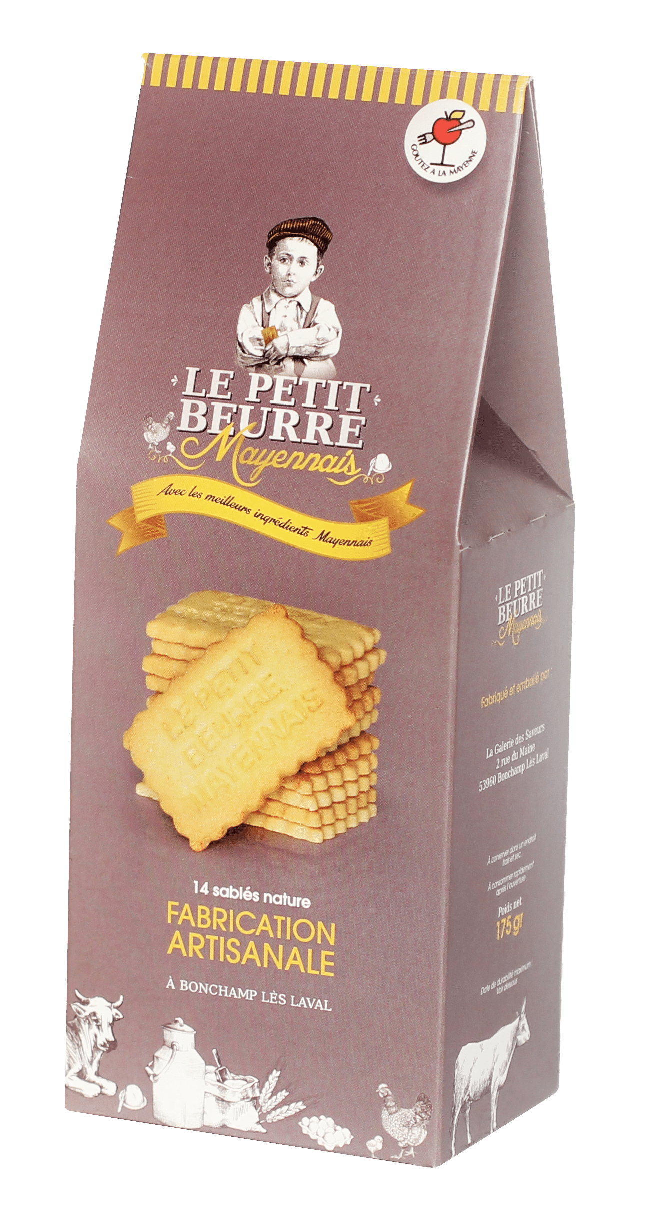 emballage sur mesure pour biscuit